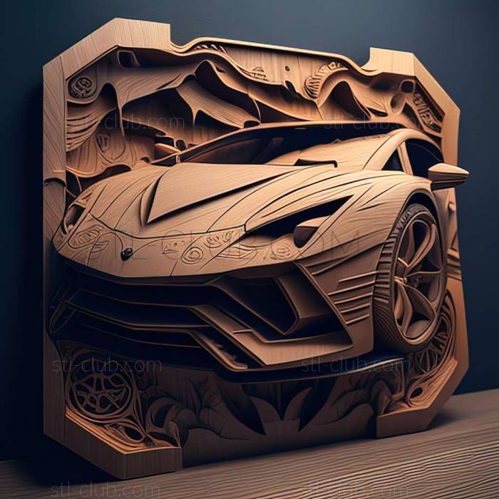 3D модель Lamborghini Ankonian (STL)